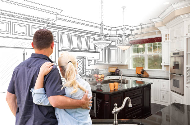 Professional Kitchen Island Installation technician working in Richwood, NJ